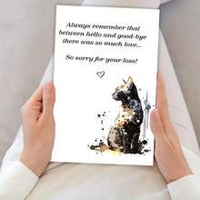 1pc Funny Christmas Card - Sassy Cat With Santa Hat & "He Wouldn't!" Text - Perfect Gift For Cat Lovers, Colleagues - Paper Material Holiday Card, Australian Christmas Greeting Card, Christmas Card Funny, Christma Card With Envelope, Christmas Animal - Multicolor - View 4