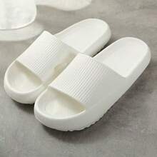 Comfortable Slippers For Women, Summer Outdoor/Indoor House Bathroom Non-Slip Durable Couple Home Slippers, Men Sandals