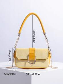 2025 Neue minimalistische kleine quadratische Unterarmtasche, schicke Schulter-Umhängetasche für Frauen