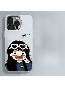 Questa custodia per telefono carina per coppie è un regalo meraviglioso per il tuo ragazzo o la tua ragazza. Compatibile con 16, 15, 14, 13, 12, 11, Pro, Plus, Pro Max, Galaxy S22, S23, S24, S25, Plus, FE, Edge, Ultra. - Argento - Visualizzare 7