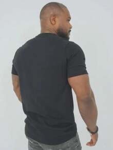 Camiseta Camisa Masculina Pontobr Fighters Manga Casual Basica Curta Estampada Malha 100% Algodão