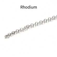 2m Fashion Metal Iron Round Circle O-Shape Chain, Suitable For DIY Necklace, Bracelet, Jewelry Accessories - Chain - View 24