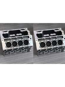 1pc Unique Engine Cylinder Desktop Organizer - Card Holder & Pen Rack, Perfect Gift For Auto Enthusiasts And Mechanics, Lightweight Resin Structure