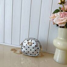 刺绣女童单肩链条包，斜挎小包，PU皮零钱包 - A - 查看 17