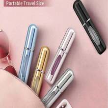 10pcs/Set 5ml Refillable Perfume Atomizer, Mini Portable Spray Bottles, Cologne Mist Sprayer, Leak-Proof Mini Perfume Bottle. Suitable For Night Out, Travel, Party And Dates. - Zk04 - 查看 10