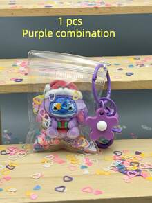 向日葵系列钥匙扣，派对嘉年华赠品，居家聚会场合，青少年办公桌创意玩具，可爱粉色包包挂饰，萌趣钥匙扣，适合送给儿童、学生和老师 - 彩色 - 查看 8