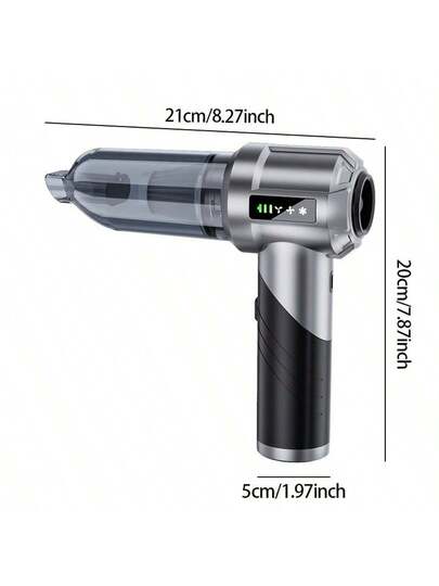 SUITU held Car Stofzuiger Cleaner Combines Dust Suction Air Purification. Its Foldable Features Multi Purpose Nozzles, Cars, Homes, Offices, Pet Care. Outdoor Blower The Perfect Halloween Friends.2000mAh11.1V view 6