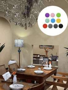 10-1pc Honeycomb Silicone Placemats, Non-Slip Pads, Pot Holders, Table Mats, Heat Resistant Pads, Multi-Functional Round Silicone Coasters, Cup Mats, Pot Stands, Table Mats, Restaurant Accessories, Picnic Blanket - Multicolor - View 9