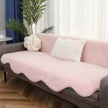 1 tấm thảm lông nhân tạo mềm mại, thảm trải sàn hình bất đối xứng màu hồng nhạt, dung sai cắt tỉa 1-5cm, thích hợp trang trí Giáng sinh, Lễ tạ ơn và năm mới, mềm mại và thân thiện với làn da, thảm trang trí nhà cho phòng khách, phòng ngủ, phòng tắm hoặc nhà bếp, nhiều màu sắc có sẵn - Hồng - Xem 5