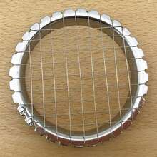 2pcs Stainless Steel Egg Slicer Cutter Cut Egg Device Grid For Vegetables Salads Potato Mushroom Tools Chopper For Kitchen Chopper - Multicolor - View 9