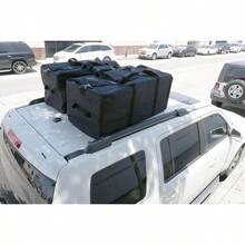 Heavy Duty Cargo Duffel Large Sport Gear Drum Set Equipment Hardware Travel Bag Rooftop Rack Bag - Black+21" X 10" X 9" - View 3