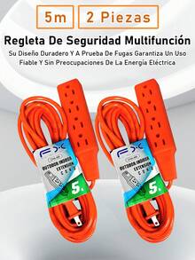 Extension Cords - 5 Metros--2 Piezas - View 12