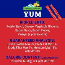 Masticables de queso Yak Himalayan para perros, sin lactosa y sin granos, fabricados en EE. UU., para todas las razas de perros, masticable de queso de densidad media, bolsa resellable con 3 deliciosos bocados, sabor a queso - ColorA - Ver 6