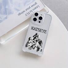 Funda para Teléfono Hot Music K-KATSEYE Compatible con for  17, 16E, 16, 15, 14, 13, 12, 11 Mini Pro Max Air X XR XSMAX 8 7 Plus, Antigolpes, Trasera Suave Transparente, Katseye, Fundas para Teléfono, Funda Práctica - transparente - Ver 5