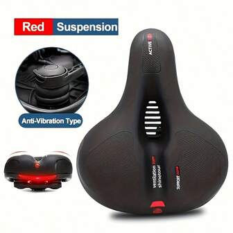 Bicycle Saddle Mountain Bike Seat Cushion Hollow Comfortable Shock Absorbing Ball Hollow Breathable Universal Seat
