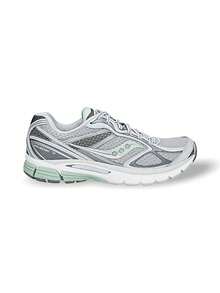 Saucony 女士跑步鞋 透气吸汗速干 弹性好 多功能 户外 学校 灰色 S60936-6 - 灰色 - 查看 3