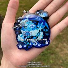 Biscuit Run, Biscuit Kingdom Acrylic Keychain, Cartoon Pattern, Car Key Chain Pendant, Key Chain, Key Ring, Bag Charm, Special Gift For Friends