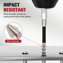High Magnetic Screwdriver Bit Set, Upgraded Strong Magnetic Durable Screwdriver Bit Set, 2025 New Anti-Slip Magnetic Electric Screwdriver Set Alloy Steel For Impact Driver (6 Pieces, Silver) - Silver - View 4
