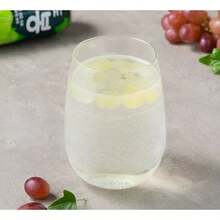 Suco Coreano Bebida Importada Refrescante Bonbon com Pedaços Uva Verde Haitai 238ml - 238ml - Visão 4