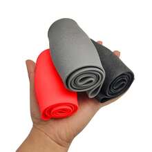 Funda de volante de silicona automotriz universal, a prueba de sudor, antideslizante, elástica, protectora para todas las estaciones, multicolor - verde claro - Ver 9