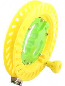 MIXCUT - Bobina de carrete de plástico duradero de 22 para pesca - Amarillo y verde - Ver 4