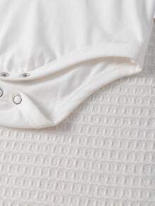 Baby 2026 Outfit - "I'm The Best Thing To Come Out Of 2026" White Short-Sleeve Bodysuit With Number 26 Print, First Year Milestone Romper, Pregnancy Announcement Gift For 2026 Birth Year, Perfect For, Mummy To Be Gifts, Bebe, New Born, Mum To Be, Papa E Hija, My First Christmas, Pregnancy Gifts, First Christmas, Mum And Dad To Be Gifts, Little Brother, New Born Clothes - 白色 - 查看 5