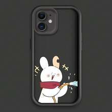 Cartoon Duck And Rabbit Suitable For Apple  11 XR XS 8 7 SE 2022 Max Plus Mini Eye Ladder Phone Case - Mixed Color 4 - View 5