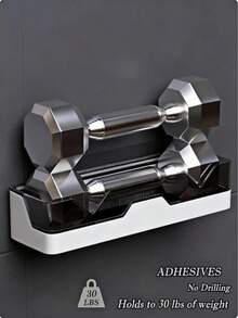 Étagère de douche adhésive : Organisateur mural de salle de bain haut de gamme - Étagère de douche sans perçage - Rangement adhésif de cuisine Étagère de rangement anti-rouille