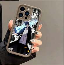 Funda de Anime Solo Leveling compatible con  Moto E14 G54 5G G34 G24 G14 G85 G32 Edge 40 Neo 50 Fusion Pro G52 E32, funda compatible con  17, funda de  17 Pro, funda de  17 Pro Max - S17354 - Ver 13