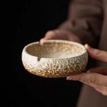 1 chiếc gạt tàn gốm sứ phong cách cổ điển, gạt tàn gốm sứ nung cho gia đình, khách sạn, phòng khách, văn phòng, gạt tàn xì gà cao cấp - Nhiều màu - Xem 6