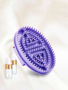 Cepillo de meridianos corporales, cepillo de masaje de meridianos, cepillo de meridianos de silicona, masajeador corporal de raspado manual completo, cepillo suave para relajación de cabeza, abdomen, piernas y Body, cepillo de masaje universal para todas las partes del Body, suave y cómodo, amigable con la piel, cepillo de belleza corporal, regalo perfecto para familiares y amigos. Artículos de belleza esenciales para viajes. - Multicolor - Ver 10