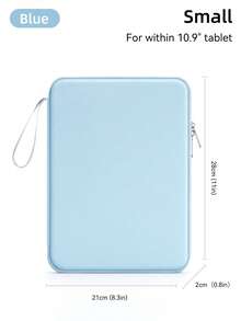 DANYCASE 平板电脑手提包通用 10.9 英寸 12.9 英寸 13.3 英寸平板电脑保护套包防震袋多口袋适用于 10th 10.9 7th/8th/9th 10.2 Mini 7 6 Air 11(M2) Pro 12.9 - 彩色 - 查看 12