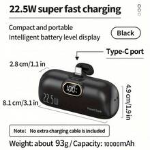 Fast Charging Portable Power Bank 10000mAh Ultra Slim Mini Portable Charger Battery For IPhone Android(2*5000mAh) Valentine's Day Gift - Green - View 6