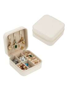 1 Stück Individuell A-Z Blumen Buchstaben Muster Schmuckkasten Ring Aufbewahrungsbox Halskette Aufbewahrungsbox Geschenke für Mädchen Brautjungferngeschenke Muttertagsgeschenk Ideales Geschenk Weißer Schmuckkasten Rosa Schmuckkasten für Ringe, Anhänger, Ohrringe, Halsketten usw. - Geschenkboxen für Mädchen und Frauen, Sonne Reise Coole Rückkehr zur Schule