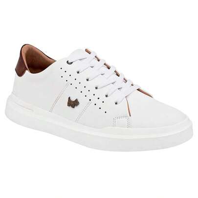  Ferrioni Tenis urbano para hombre color blanco café