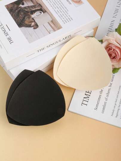 Detachable Triangle Bra Pads - Women's Push Up Inserts For Swimwear, Sports Bras & Lingerie | Lightweight, Non-Padded, Convertible Cup Inserts