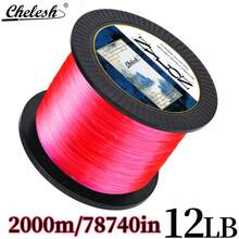 Chelesh 2000m Smooth Nylon Monofilament Fishing Line, -Resistant, Easy Casting, Anti-Aging, Multiple Colors & Strengths Available, Suitable For Carp Fishing, DIY Jewelry Beading - Multicolor - View 62