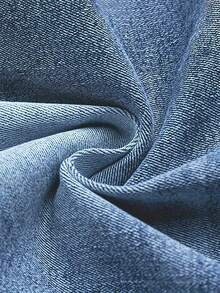 Women's Pantalón Jean De Mujer Fall Clothes For Women With Double Buckle Design Multiple Colors Thanksgiving Outfit Women All Season Wear - 淺色水洗藍 - 查看 3