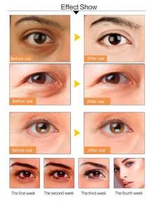 100 Parches Duo para Ojos Mascarilla de Colageno 24k oro Anti Envejecimiento - Dorado - Ver 7