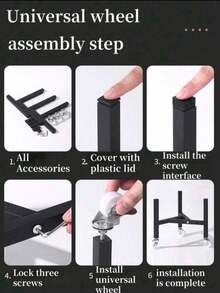 1 pieza Soporte ajustable y multifuncional para macetas de jardín, a prueba de agua y humedad, color negro