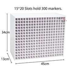 1pcLarge Color - Coded Marker Set | 240+ Vibrant Colors With Storage Case For School Projects, Art Classes & Student Artists