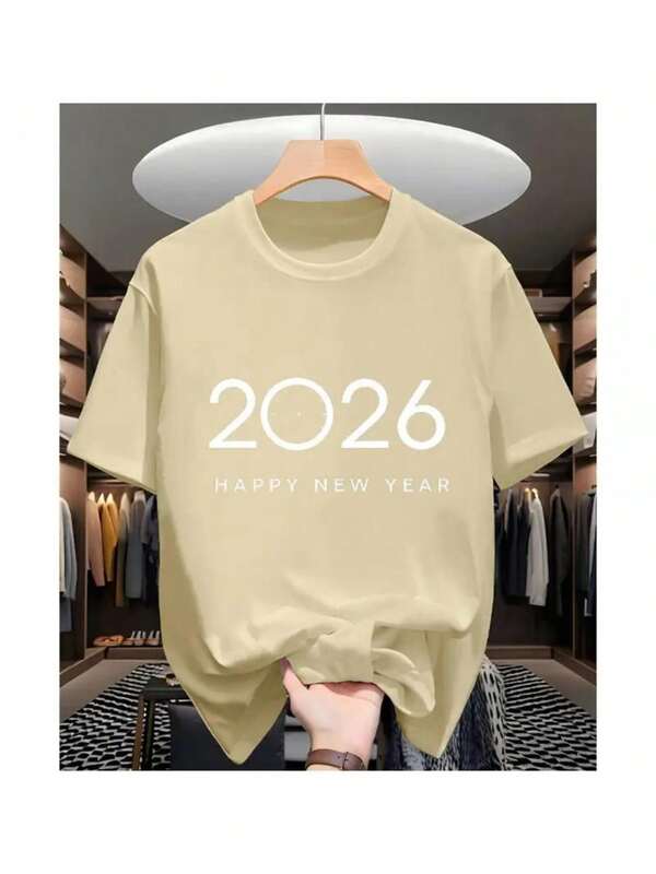 Camiseta Unissex ANO NOVO – Comece o ano com estilo e boas vibrações  Verão    Ajuste Regular    Ano Novo