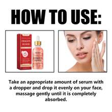 EELHOE 龙血面部精华液 - 保湿、紧致、柔滑细腻，适合秋冬季节的护肤佳品，深层补水保湿 - 紅色 - 查看 2