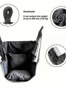 这款吊椅的设计旨在提供舒适放松的体验，让使用者可以轻轻摇晃，享受片刻宁静。无论是放置在户外花园、露台、阳台，还是度假胜地，吊椅都是一种广受欢迎的装饰品，能够为游客营造轻松愉悦的氛围。 - 彩色 - 查看 3