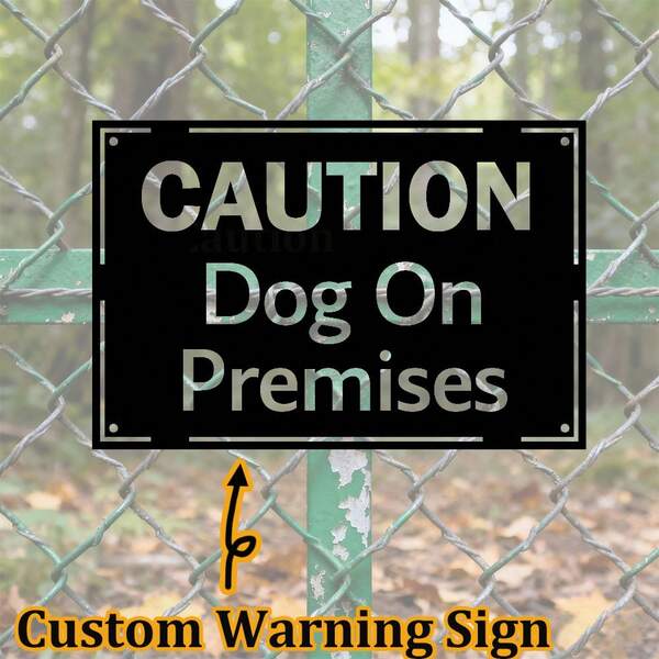 2 Sizes Available! Custom Metal Sign, Personalized Sign Weatherproof With Text Logo , Outdoor Metal Sign, Metal Sign, Warning Sign, Wall Decor, Funny Gifts,Make Your Own Sign
