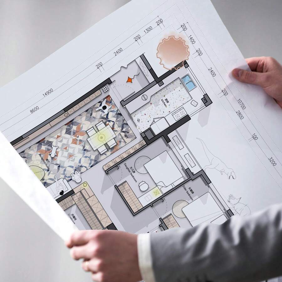 Wide Format Paper, 24 In X 500 Ft Plotter Paper, 2 Rolls CAD Bond Rolls With 3 In Core, 20 LB Bond Paper Rolls, Idea For CAD Drawings, Engineering Plans, GIS Maps & Architectural Designs - 24 In X 500 Ft - View 1