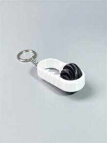 1 pieza Juguete de escritorio con estructura 3D impresa en espiral, juguete de remolino de dos colores, mejor juguete antiestrés para la oficina, regalo de fiesta de cumpleaños, regalo perfecto - Multicolor - Ver 9