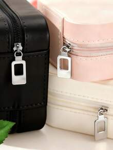 1pc Personalized Jewelry Box, Can Customize Name Content, Can Choose Flower Of The Month, Birthday Gift Customized Jewelry Box, Bridesmaid Jewelry Box, Gift For Girlfriend, Travel Jewelry Box, Customized Name Jewelry Box