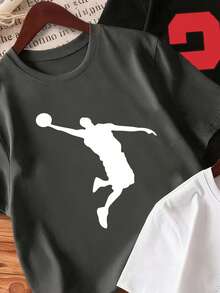 3pcs Young Boy Letter Print Short Sleeve T-Shirt Set - Multicolor - View 3