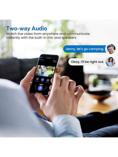 Low Power Solar Powered PTZ Camera, Wit Security Outdoor Wireless WiFi Night Vision Intercom Cloud Storage, Camera Battery 365 Degree Full Remote Monitoring view 11